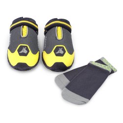 EQDOG 4Season dogshoes Yellow/Grey