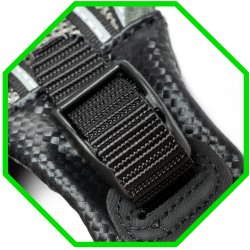 Pro Harness Dog Harness with Green Stripes