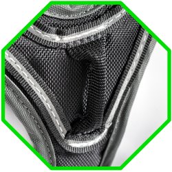 Pro Harness Dog Harness with Green Stripes